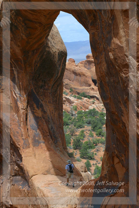 Double O Arch - Arches National Park