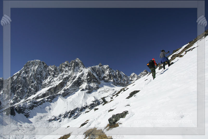 Steep Incline - Gokyo Ri Trek - Nepal
