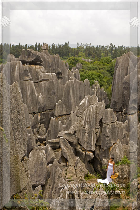 Lost in the Rocks - Shilin, China