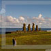 Two People Meant For Each Other - Easter Island, Chile