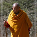 Monk in Stride  - Everest Base Camp Trek, Nepal