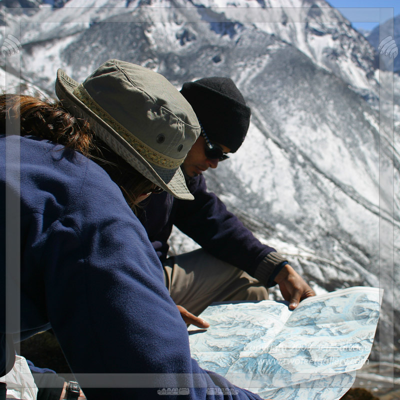 Maps are Good Things - Everest Base Camp Trek, Nepal