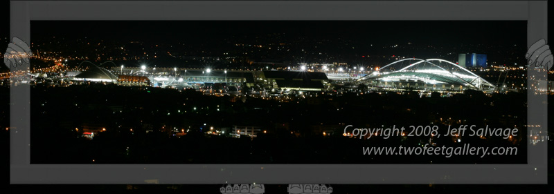 Olympic Stadium From the Hills<BR>Athens, Greece