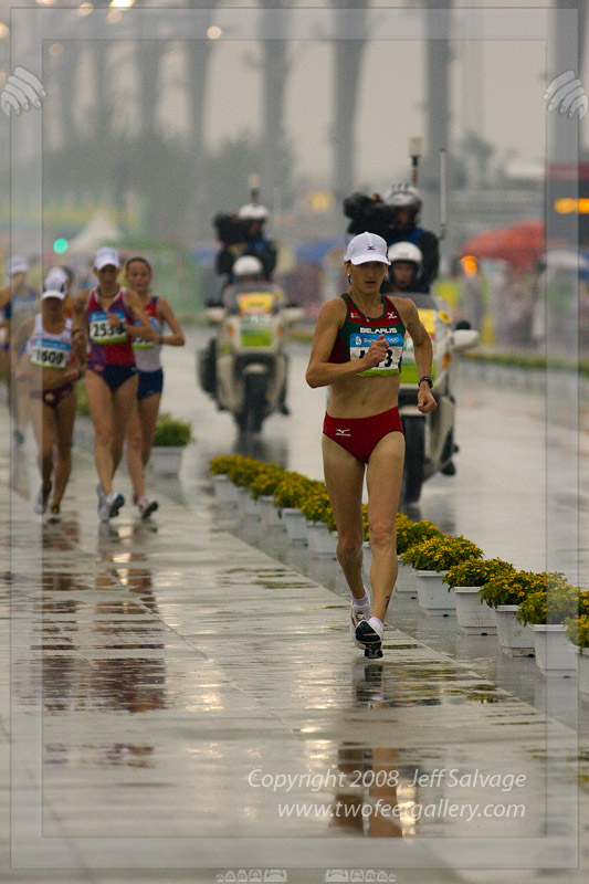 Ryta Turava<BR>20K Women's Race Walk<BR>2008 Olympic Games - Beijing, China