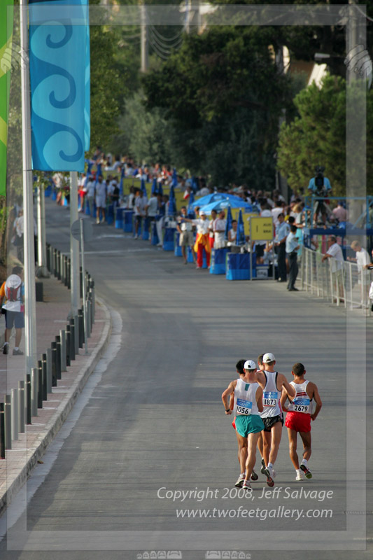 Lead Pack<BR>50K Men's Race Walk<BR>2004 Olympic Games - Athens, Greece