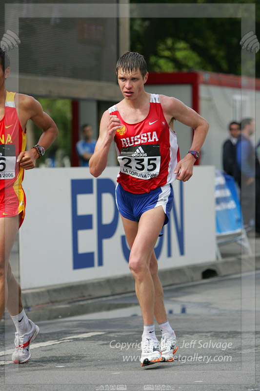 50K Men's Race Walk<BR>Denis Nizhegorodov<BR>2006 World Cup - La Coruna, Spain