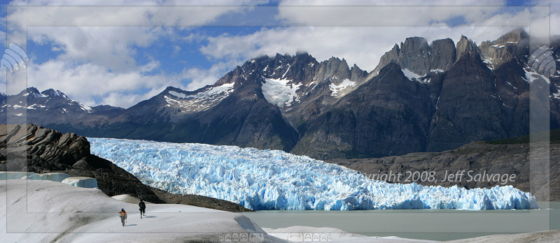 Trek Across Glacier Grey II<BR>Torres del Paine Trek - Patagonia, Chile