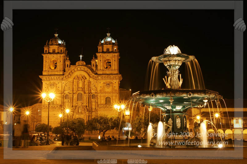  La Compania de Jesus Church<BR>Plaza de Armas - Cusco, Peru