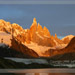 Sunrise over Cerro Torre and Laguna Torre<BR>Mount Fitz Roy Trek- Patagonia, Argentina